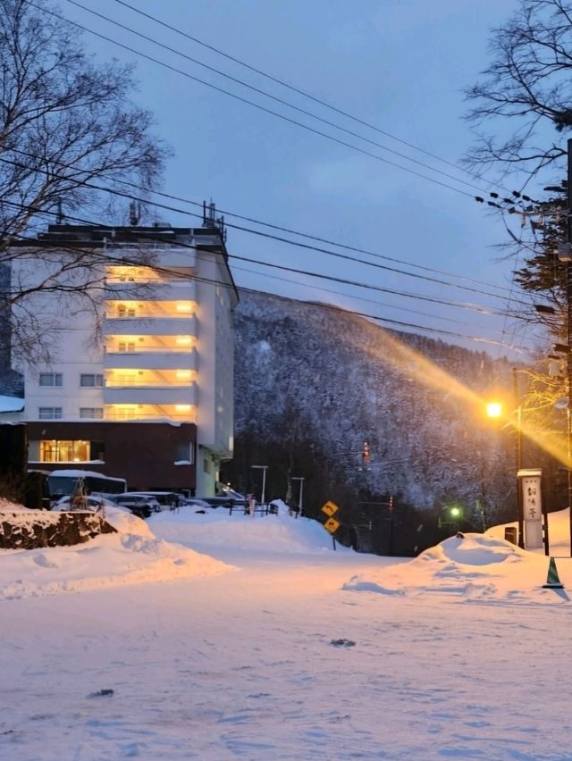 삿포로에서 겨울 온천 즐기기