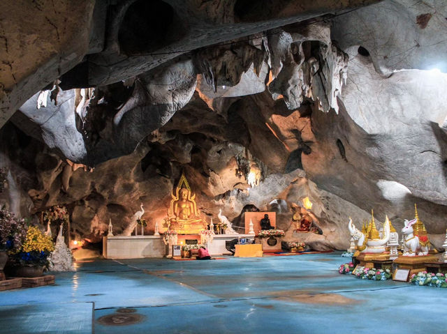 รีวิว วัดถ้ำพุหว้า มหัศจรรย์ธรรมชาติแห่งกาญจนบุรี