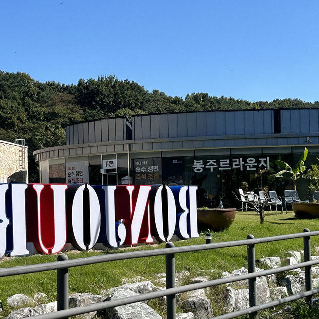 가을에는 꽃밭 