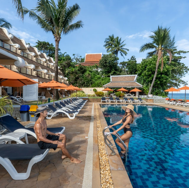 ที่พักภูเก็ต ติดหาดกะรน วิวทะเลทุกห้อง🏖️