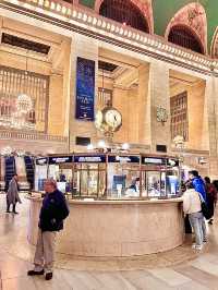 [紐約旅遊］Grand Central Terminal-紐約最美車站🏛️