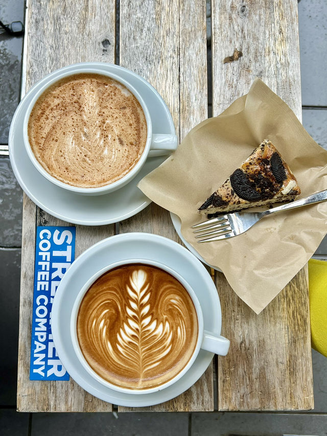 Chill out with pretty latte
