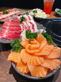 🥩🥬 บุฟเฟ่ต์ปิ้งย่างพรีเมี่ยมย่าน #สะพานควาย    