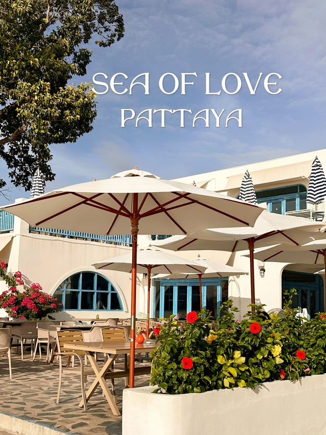 คาเฟ่ Sea Of Love 📍พัทยา🌊