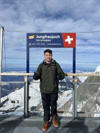 I’m at the Top of Europe! 😱😱