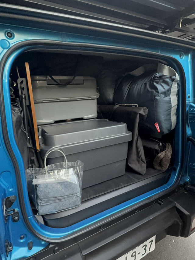 富士山車中泊🚙 浩庵露營場