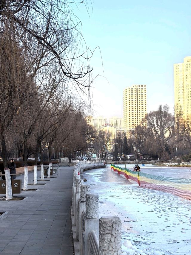 Winter Wonderland  @Xining People Park 