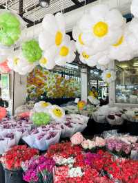 นั่งเรือมาเดินปากคลองตลาด