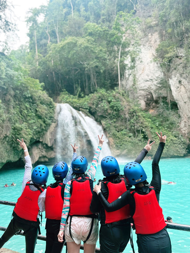 🇵🇭우정여행 강추! 에메랄드빛 계곡에서 신나는 캐녀닝💦