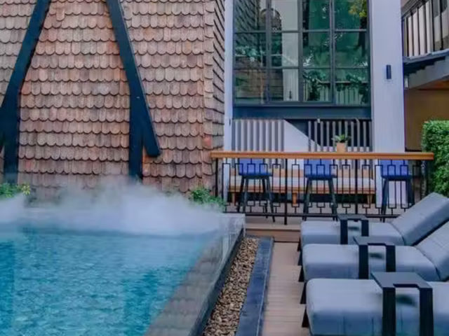 โรงแรม สไตล์โมเดิร์นผสมล้านนา 