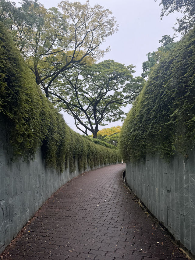 Perfect for nature lovers and history buffs, Fort Canning Park