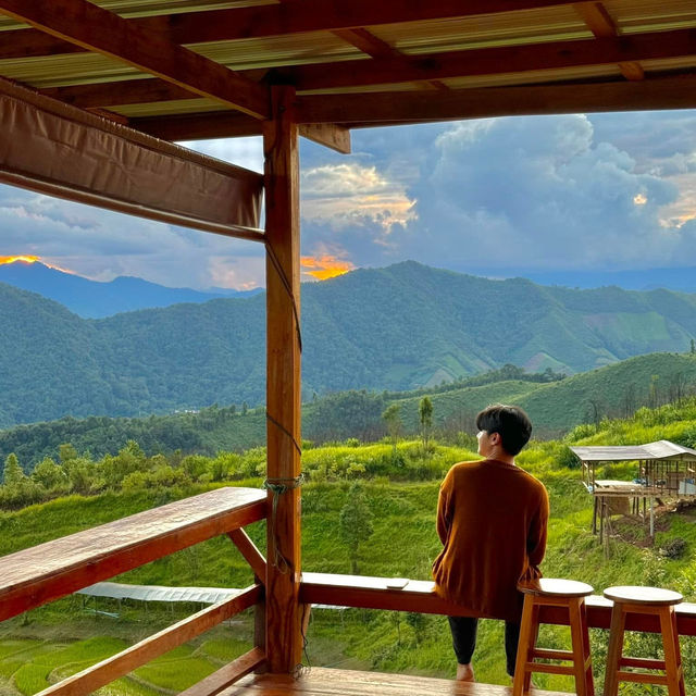 นอนที่พักหลักร้อย วิวหลักล้านของจริงงง⛰️💚🍃