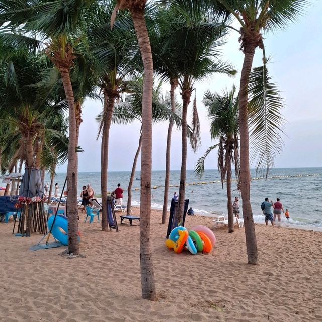 พักร้อน เล่นน้ำ หาดพัทยา