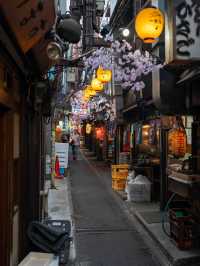 春の思い出横丁 🌸🏮昭和のノスタルジックな雰囲気