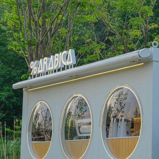 Pop-up Cafe แห่งใหม่ของ % Arabica กลางเขาใหญ่🌿📍