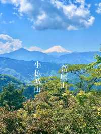 【高尾山】都心から電車で行ける高尾山⛰️