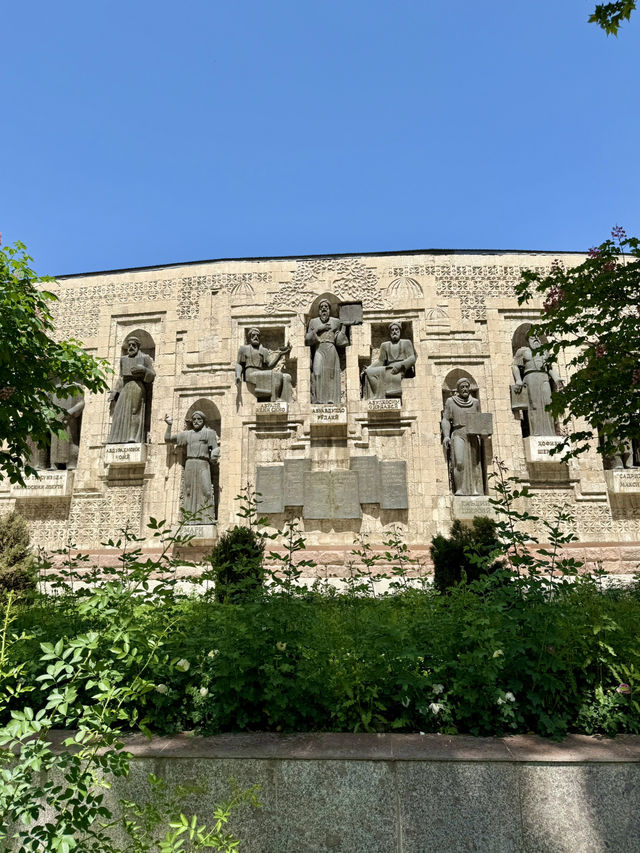 Spring Walks in Dushanbe – Memorial to Tajik Writers