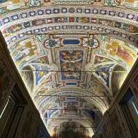 🎨✨ "A Brush with Divinity: One Heavenly Day in the Vatican Museums’ Courtyard