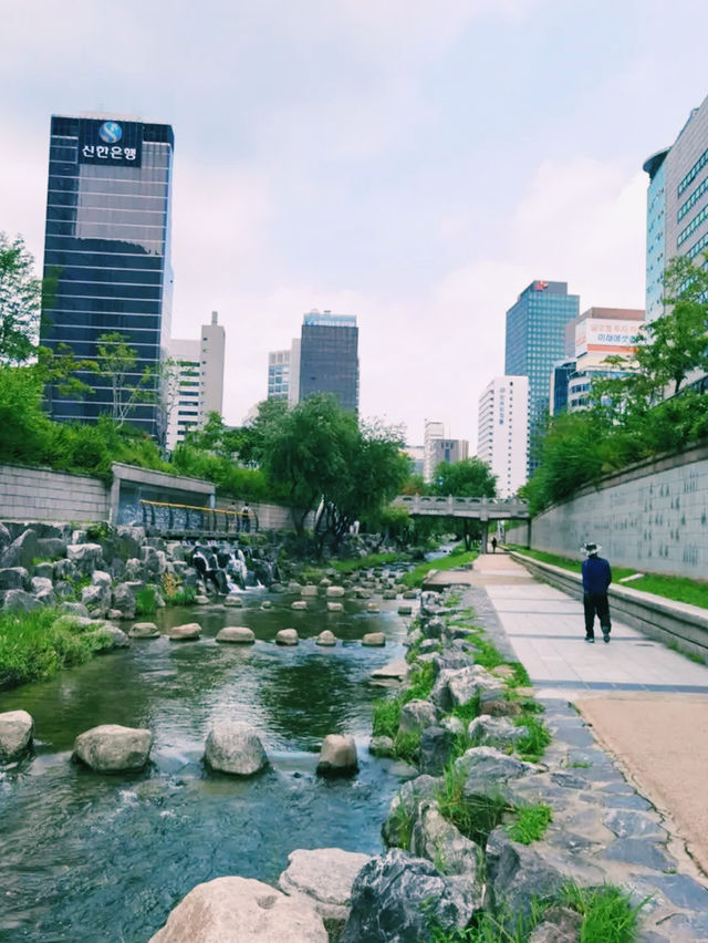 韓國🇰🇷清溪川