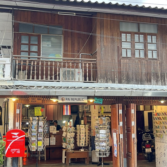 ถนนคนเดิน เมืองปาย แม่ฮ่องสอน