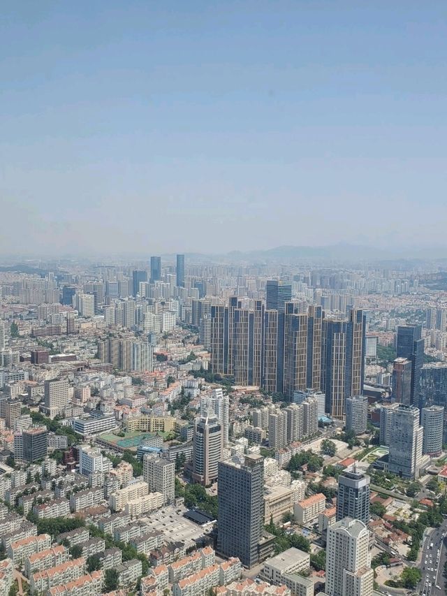 青島クラウドスカイからの絶景。