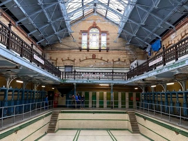 Stunning historic building inside and out with incredible Edwardian Art Nouveau features