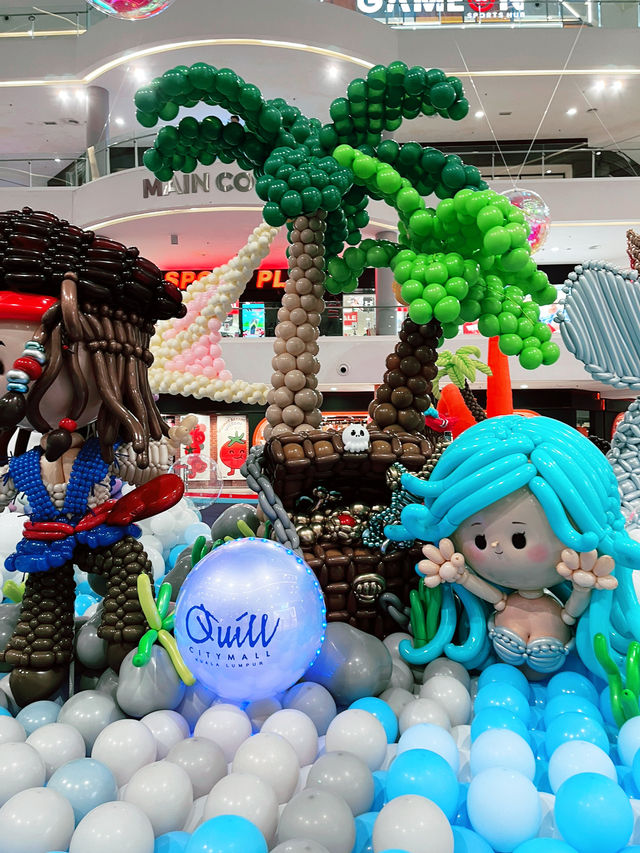 Sunday KL CityWalk: Discovering the Pirates Balloon Voyage at Quill City Mall