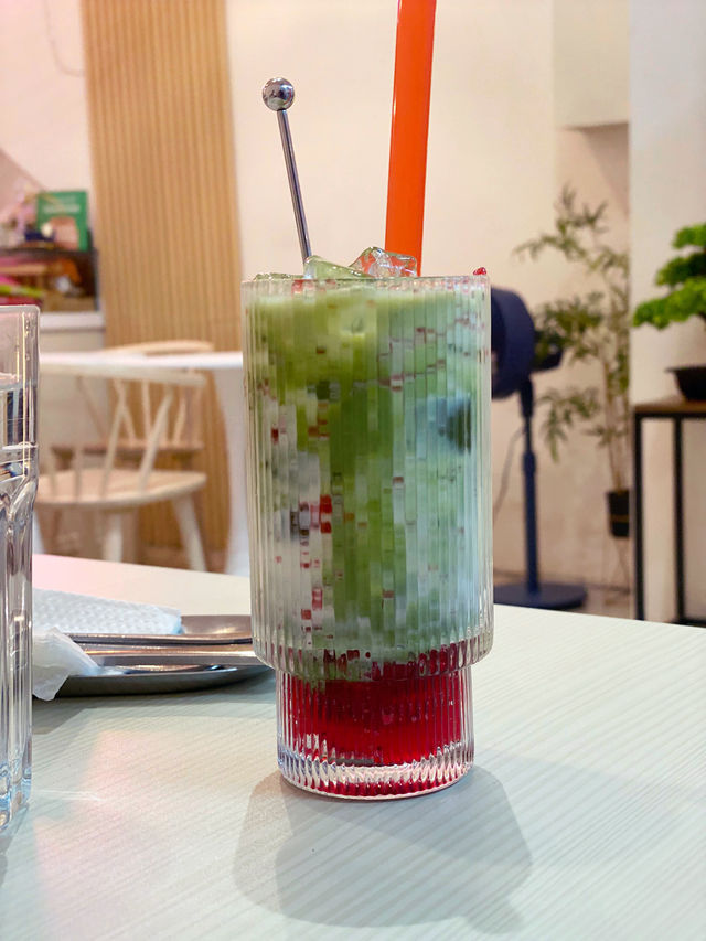 Strawberry Matcha Midday in Sungai Besi