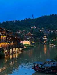 Wujiangzhai by Night: A Dreamscape of Lanterns and Water