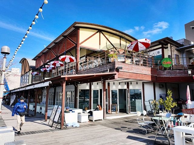 [🇯🇵 長崎] デジマワーフのカフェ「アティック（Attic）」で海を眺めながらゆったりと過ごすひととき 