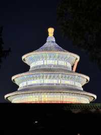 Night stroll at the park of Temple of Heaven