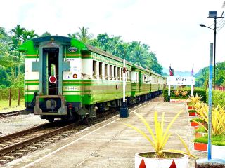 I want to keep looking at this view. Lalo's journey has healed me. 🍃🚆