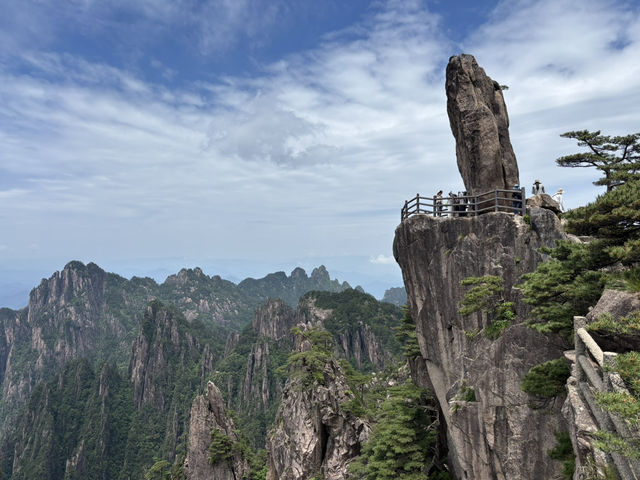 初めての黄山登山⛰️