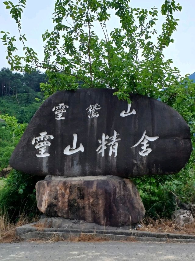 장엄한 풍경 속의 영산정사