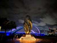 บรรยากาศยามค่ำคืนภูเขาชิงซิ่วหนานหนิง