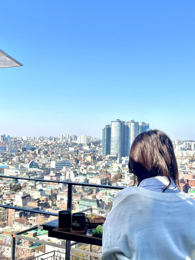 ☕️ソウルでいちばん感動した絶景カフェ🌇