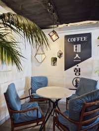 거창 일찍문여는 테라스있는 ☕️ 커피테스형