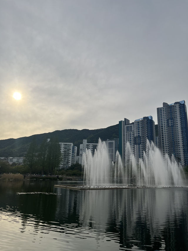 도심속 힐링 산책 명소 김해여행 김해연지공원 