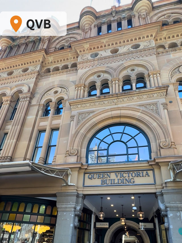 美しすぎるショッピングセンター「QVB」🛍️