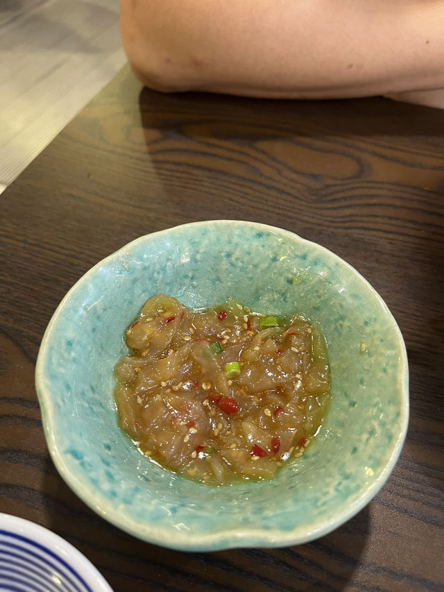 Authentic Japanese food 