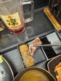 점보 정식으로 푸짐하게 즐기는 규카츠