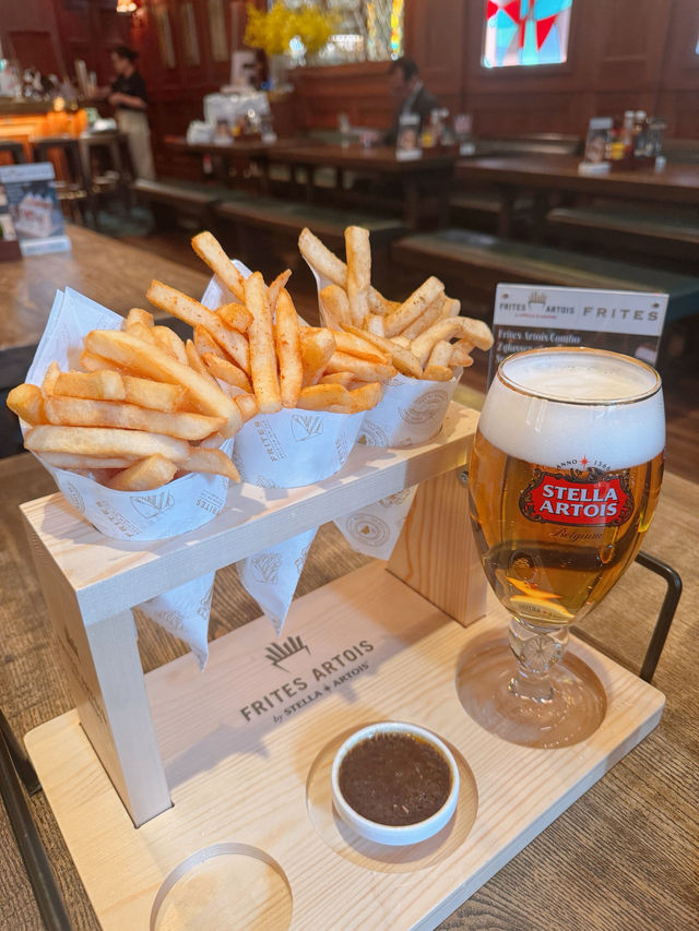 全新品味聯乘推出 Frites Artois 啤酒配薯條🍟