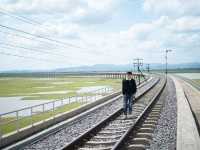 รถไฟลอยน้ำ เขื่อนป่าสักชลสิทธิ์