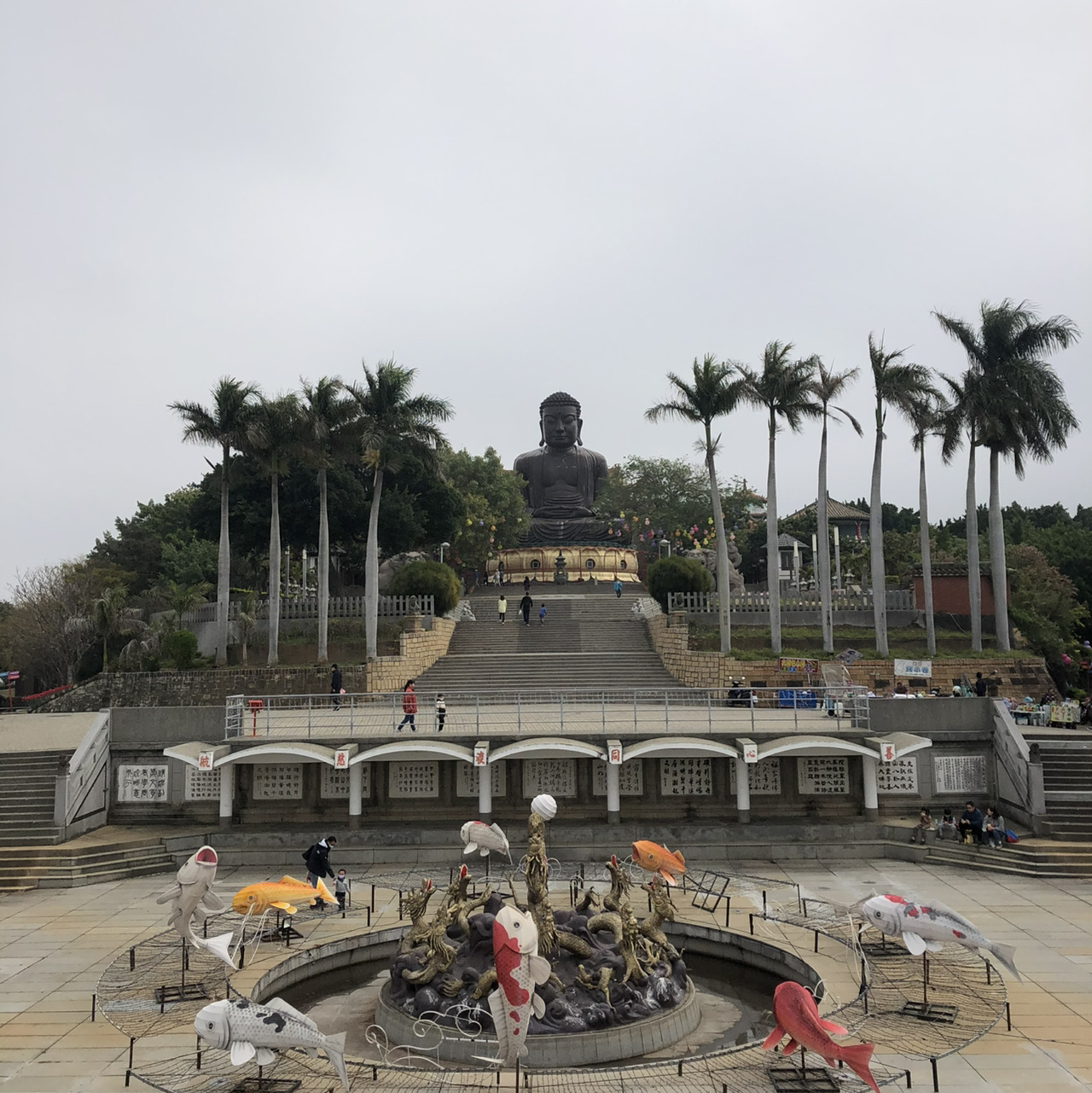 Kawasan Pemandangan Buddha Raksasa Baguashan di Changhua, Taiwan