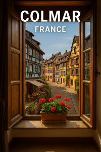 Colmar…เมืองที่เบลล์อาจเคยเดินอ่านหนังสืออยู่จริง