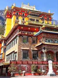 “Whispers of Faith at Muli Grand Monastery”