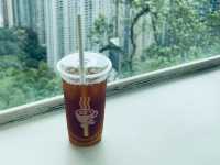 จุดชมวิว Pacific Coffee ฮ่องกง ☕️🌿 