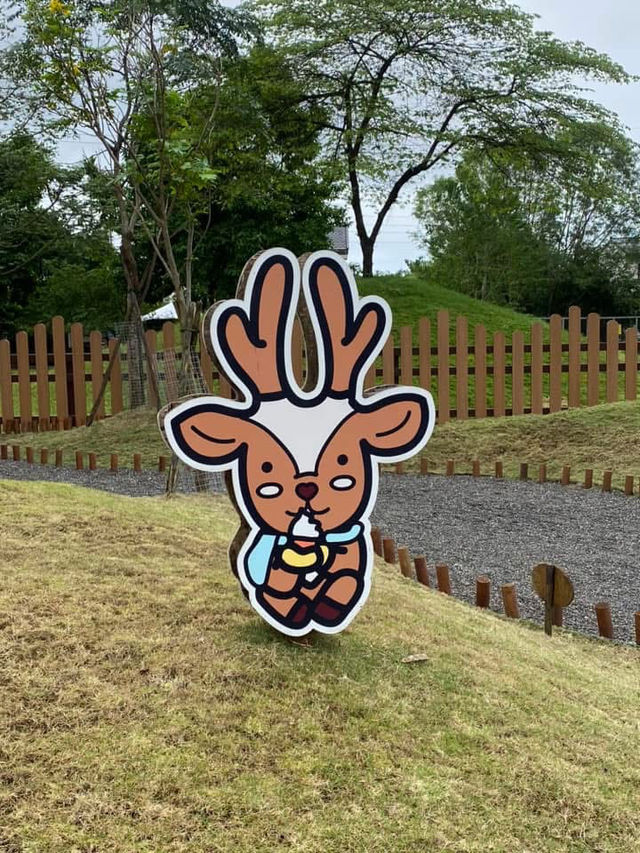 宜蘭親子旅遊景點 斑比山丘 小型動物園體驗