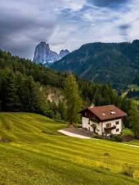 Picturesque Alpine town