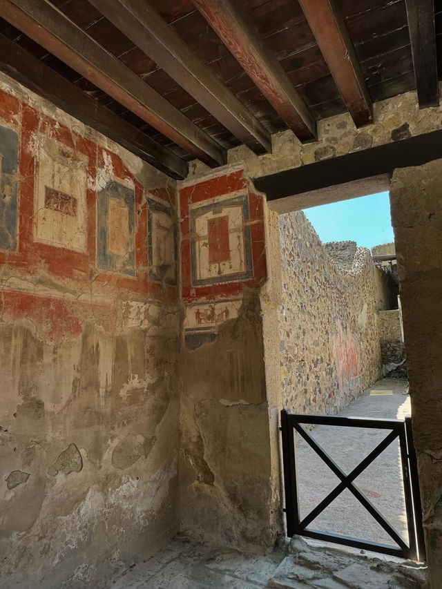 Time Stands Still in the Shadows of Vesuvius